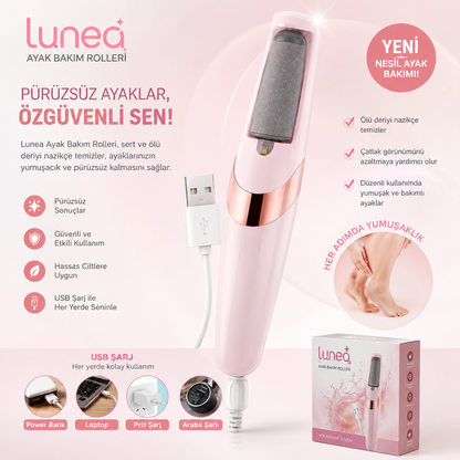 Lunea Pürüzsüzleştirici ve Nasır Temizleyici Ayak Bakım Aleti