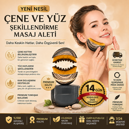 Faceva™ Çene Şekillendiren Yüz ve Gıdı Toparlayıcı Masaj Aleti