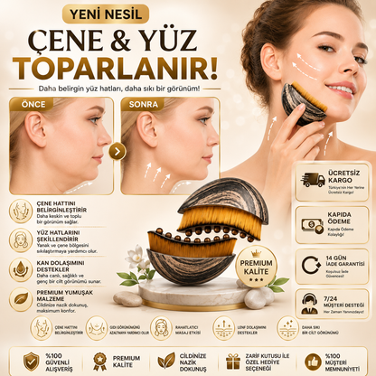 Faceva™ Çene Şekillendiren Yüz ve Gıdı Toparlayıcı Masaj Aleti