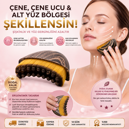 Faceva™ Çene Şekillendiren Yüz ve Gıdı Toparlayıcı Masaj Aleti